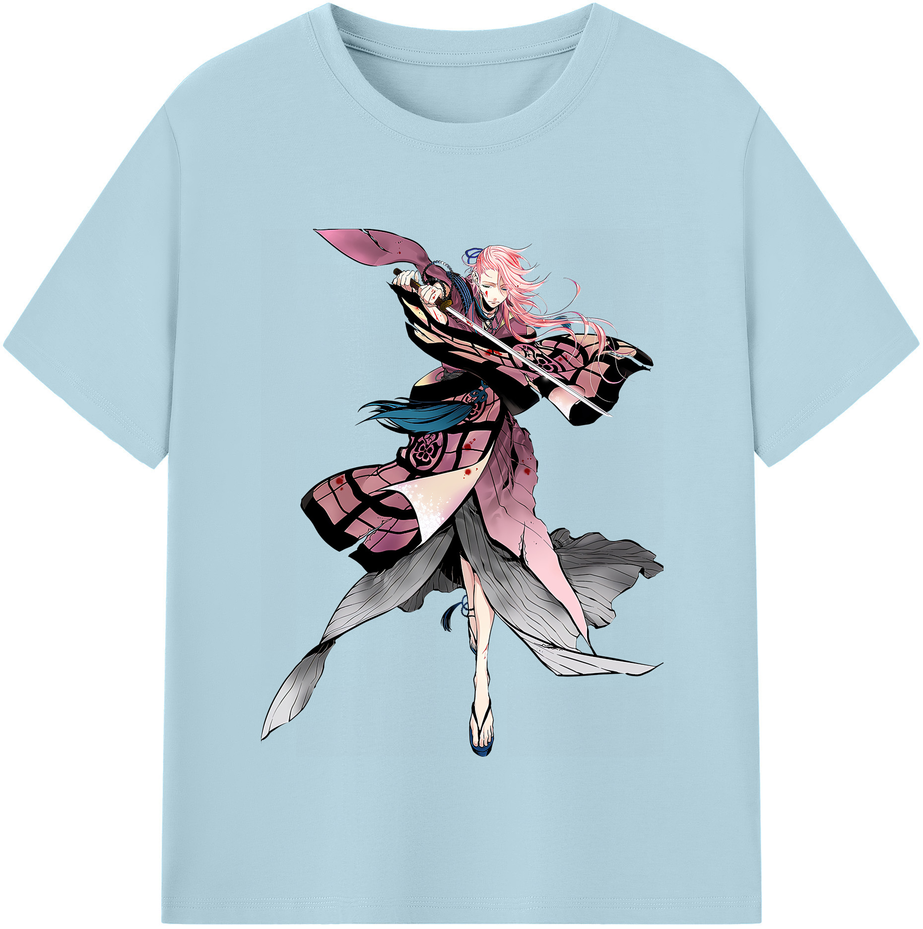 （画像用） 刀剣乱舞 Touken Ranbu 綿100％半袖Tシャツ（フロントプリント）